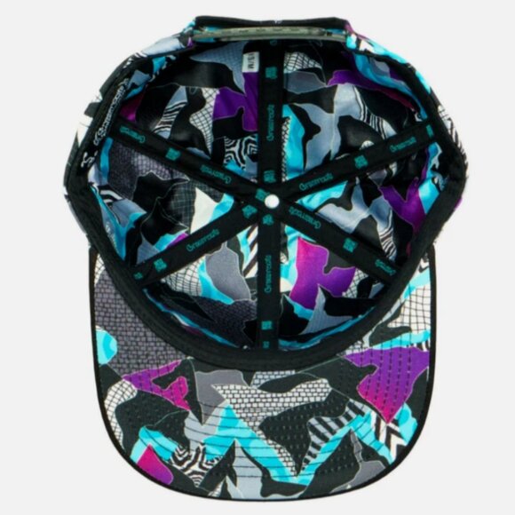 GRASSROOTS CALIFORNIA NICKO SWISS TRIP FROST SNAPBACK HAT NWT - Picture 3 of 5